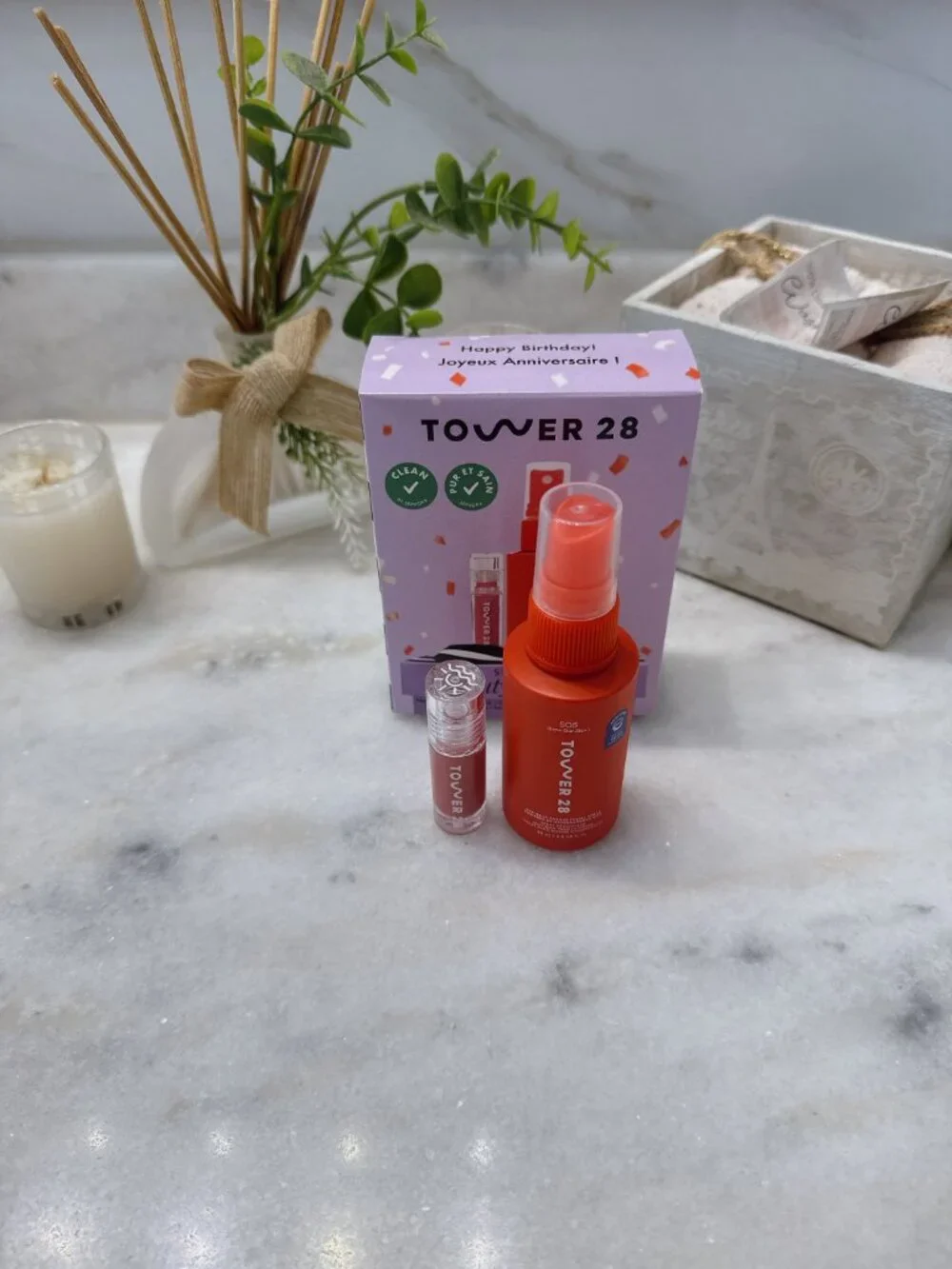 NIB Tower 28 Beauty Everyday Must Duo Sephora Birthday Gift Set
